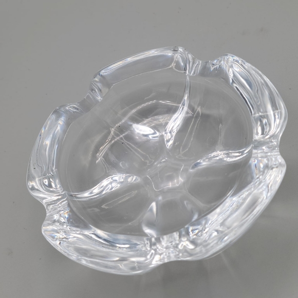 Vintage Crystal ashtray made by Cristal D'Arques - Picture 2 of 4